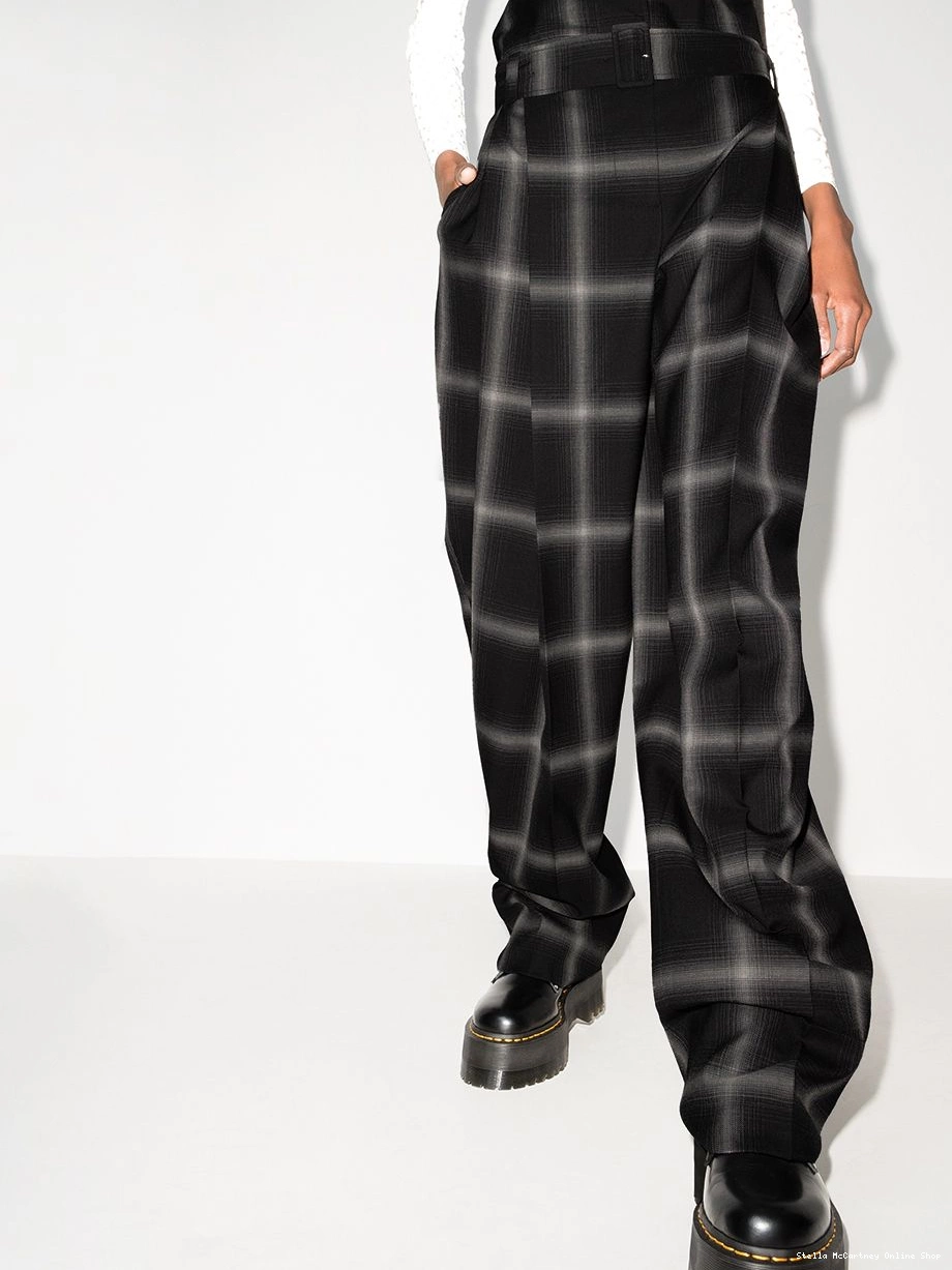 Affordable Stella McCartney wool Harley trousers Women high-waist 0521